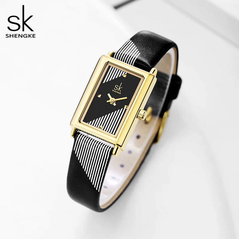 Shengke Luxury RTR - Relógio Feminino - Versão Retrô