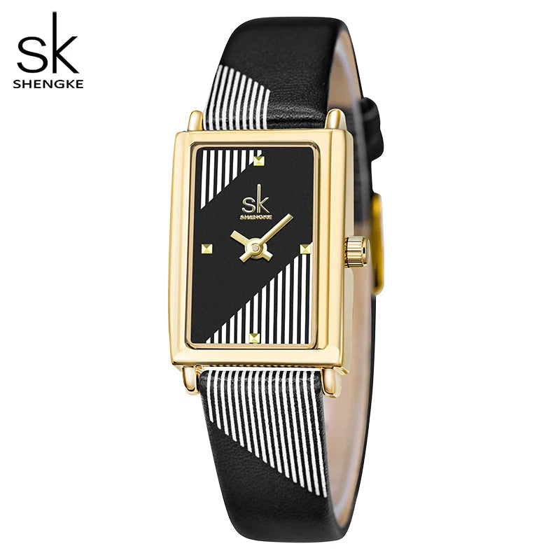 Shengke Luxury RTR - Relógio Feminino - Versão Retrô